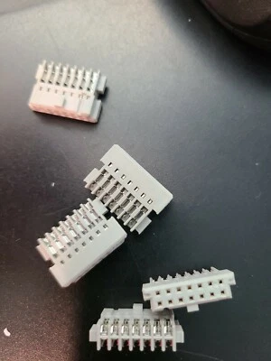 3M IDC CONNECTOR CHG-2014-J01010-KEP 14 PIN QTY 5 - Image 1 of 2