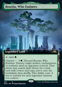 MTG BOSEIJU, WHO ENDURES 501 FOIL EXC - CHE PERSISTE - NEO X EN - MAGIC - Picture 1 of 1