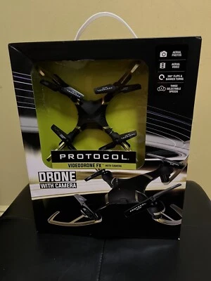 Protocol-VideoDrone FX-Drone w/ Remote Control and Camera -Gold/Black $160 - Image 1 of 2