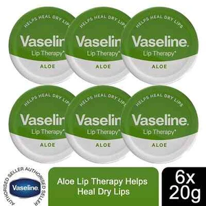 Vaseline Lip Therapy Original Tin Balm Petroleum Jelly With Aloe Vera 20g - Picture 1 of 5