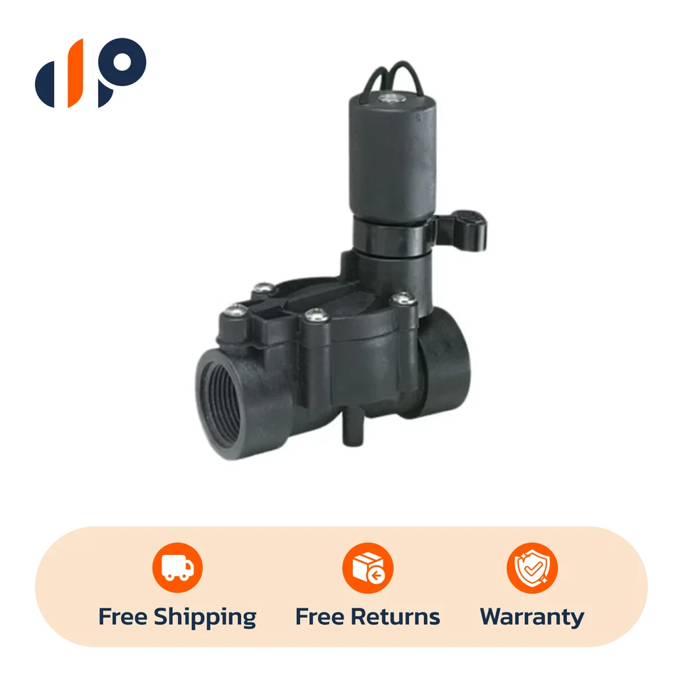 Irritrol Ultraflow 700 3/4" Plastic Globe Valve w/ Flow Control, FIPT | 700B-.75 - Image 1 of 1