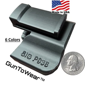 SIG SAUER P938 or P938 Equinox Holster IWB In Waistband Conceal Carry. USA Made - Picture 1 of 12