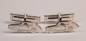 Sterling Silver Porsche Speedster Cuff Links Free U.S. Shipping - Picture 1 of 3
