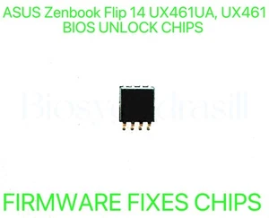 ASUS Zenbook Flip 14 UX461UA, UX461 Series, ADMIN NO PASSWORD FIRMWARE BIOS CHIP - Bild 1 von 1