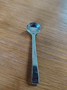 1827 Georgian Sterling Silver Birmingham Mustard spoon Jeweller's Mark FC 7.8g - Picture 1 of 13