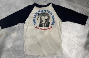 The Ian Hunter Band US Tour T Shirt 1979 Rock Tour Original Rare - Picture 1 of 20