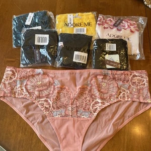 NIB Adore Me 7 Pairs Unopened Panties Variety Underwear 3XL - Picture 1 of 5