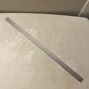 Starrett No. 4R Grad. 24" Hardened Rule For Combination Square - Picture 1 of 8
