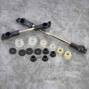 ABS + Metal Gear Shift Linkage Repair Kit Stable Bushing And Rod Durability - Picture 1 of 12