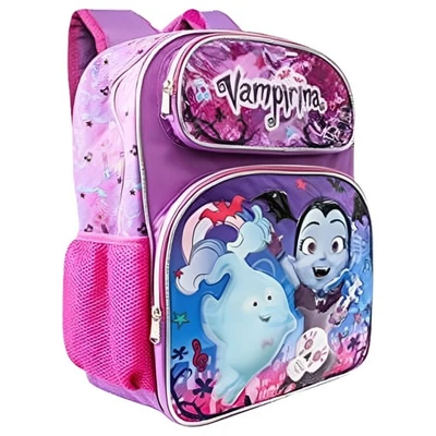 Mochila Grande - Disney - Vampirina - Murciélago Púrpura 16" Bolso Escolar Niñas NUEVO Foto 1 de 3