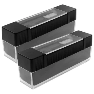  Kit de limpieza de tocadiscos de vinilo 2 juegos cepillo lápiz óptico antiestático - Imagen 1 de 12