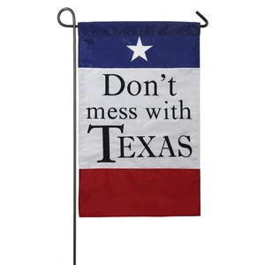 Garden Applique Don't Mess With Texas,168154 - Picture 1 of 2