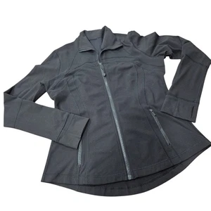 Lululemon Define Jacket Slim Fit Hip Length Cuffins Pockets Women's Size 12 - Picture 1 of 10