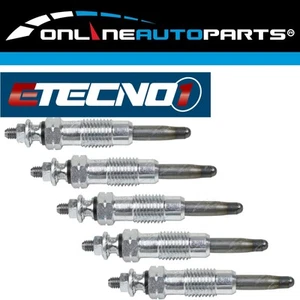 Set 5 Diesel Glow Plugs for Daewoo Ssangyong Korando Musso 2.9TD Diesel 662LA - Picture 1 of 5