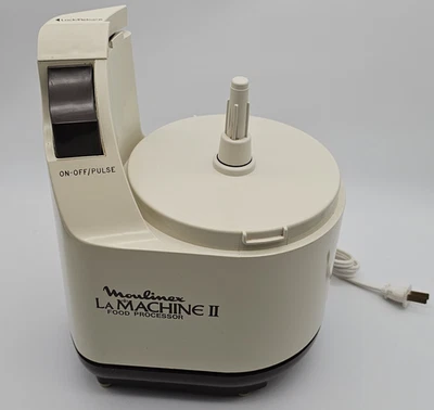 VTG Moulinex La Machine II LM2 Food Processor Replacement Base Only 👍WORKS - Image 1 of 4