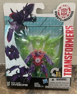 Transformers Robots in Disguise Mini-Con Divebomb figure NEW, 2014 Hasbro - Picture 1 of 2