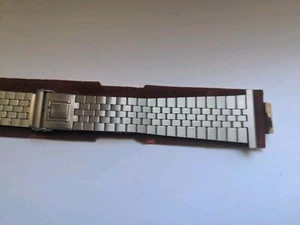 Vintage NOS JB Champion 5 Link Stainless Steel Adjustable Watch Bracelet 25mm - Picture 1 of 7