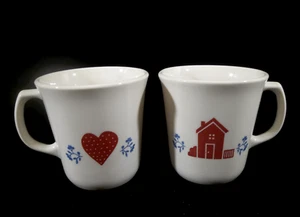 Corelle Hometown Fienili e Cuori Set di 2 tazzine da caffè - Foto 1 di 7