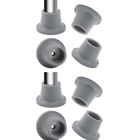 8Pcs Shower Chair Replacement 28 Mm Rubber Feet Rubber Caps With Large Base