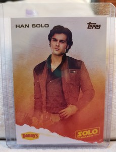 Han Solo: A Star Wars Story Denny's (Topps 2018) Trading Cards Han Solo NM/MT