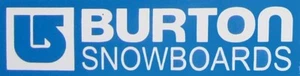 BURTON - Pegatina de Snowboard - 4,5 por 16 cm Pegatina de Snowboard Azul STOCK ANTIGUO - Imagen 1 de 1