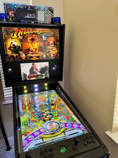 Virtual Pinball Machine, 49 4K-LCD Screen, 300+ Games