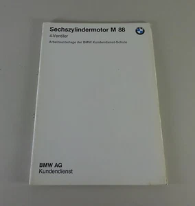 Training material seminar BMW engine M88 in M635 CSi E24 / M5 E28 status 4/1984 - Picture 1 of 4