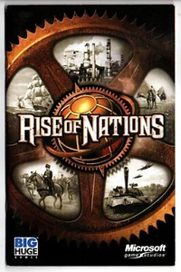 Rise of Nations Video Game Guide (Manual, Paperback, Book) & 1 Foldout - Picture 1 of 3