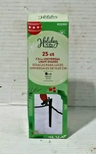 25 count 7.5 in Holiday Living Light Stakes Outdoor Christmas - Picture 1 of 4