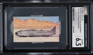1935 A & M Wix Captain Eyston's Car Thunderbolt AGE OF POWER & WONDER CGC 6.5 - Bild 1 von 2