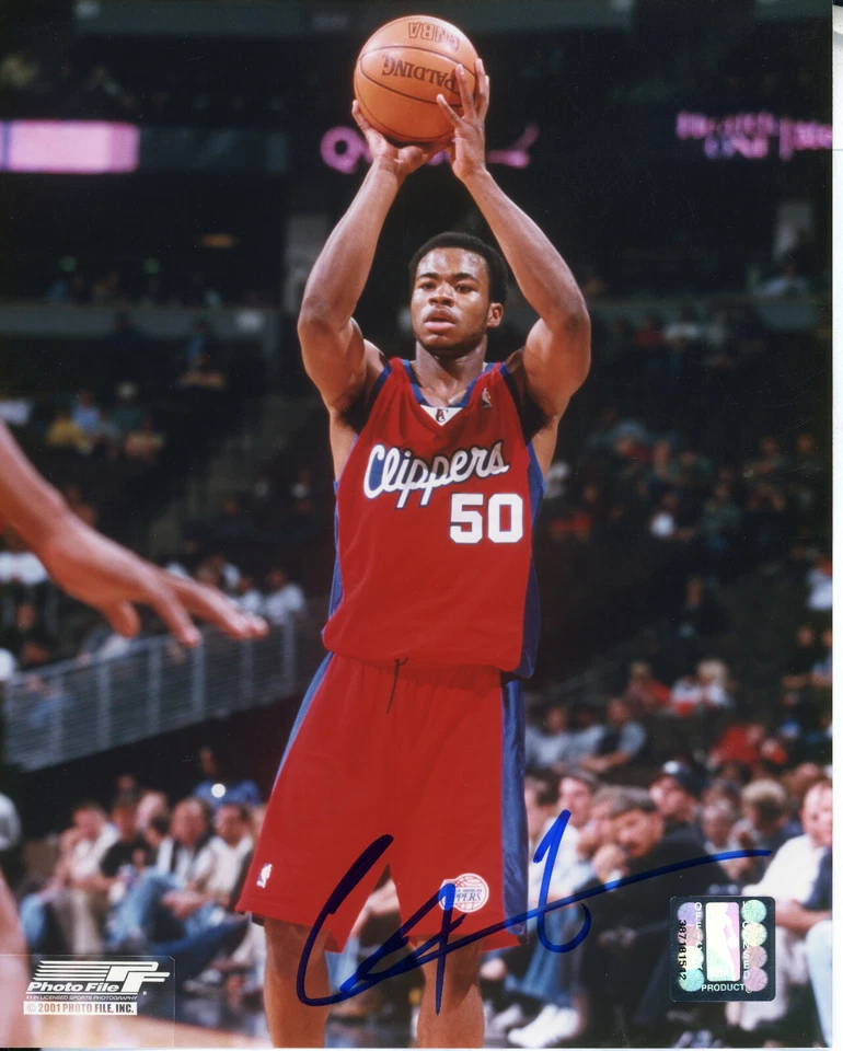 Corey Maggette Autografiado 8x10 Los Angeles Clippers Envío Gratis #S1856 Foto 1 de 1
