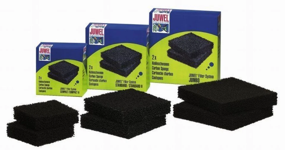 JUWEL Spugne Spugna Nera XL Filtrante Carbone Filtro BIOFLOW Grande JUMBO 8.0 - Immagine 1 di 1