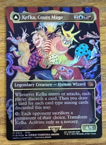 MTG Final Fantasy, Kefka, Court Mage / Kefka, Ruler of Ruin - Borderless Foil - Picture 1 of 2