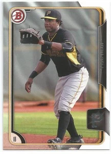 Josh Bell Pittsburgh Pirates 2015 Bowman Draft Prospect - Imagen 1 de 2