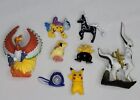 Pokemon Mini Figure Lot X8 - Heart Gold Ds "Ho-Oh" Pikachu And More - Sp Rare