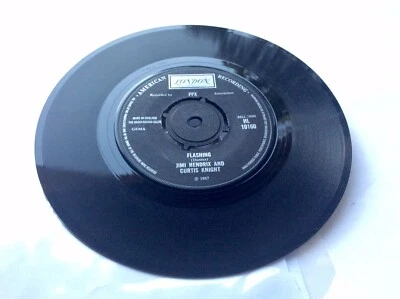 JIMI HENDRIX / CURTIS KNIGHT ~ FLASHING ~ 1967 RARE UK IMPORT 45RPM 7” - Image 1 of 2