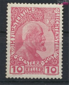 Liechtenstein 2x con charnela 1912 Johann (9789257 - Imagen 1 de 1