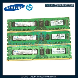 6GB 3X2GB Samsung HP 500202-061 PC3-10600R 2Rx8 DDR3 ECC Memory Kit - Picture 1 of 2