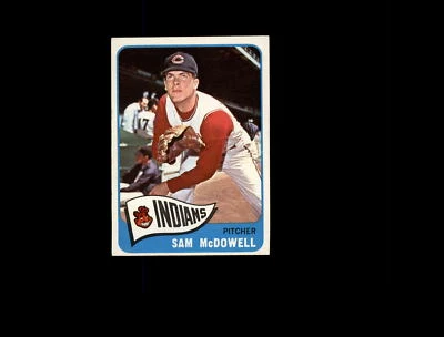 1965 Topps 76 Sam McDowell EX #D1,313455 - Image 1 of 2