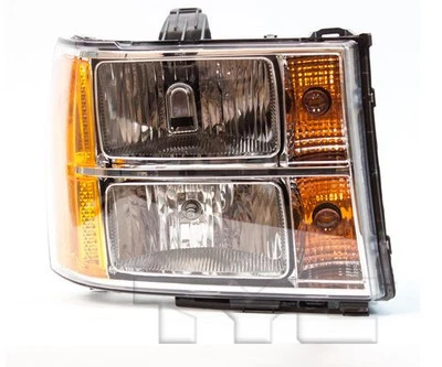 TYC NSF Right Side Halogen Headlight Assy For GMC Sierra 1500 2007-2013 Models - Image 1 of 3