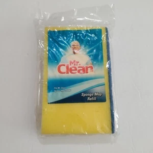 Repuesto de fregona de esponja Mr. Clean - Se adapta a fregona de esponja 456886 amarillo a presión - Imagen 1 de 4