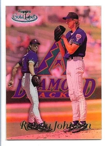 Randy Johnson 1999 Topps Gold Label Clase 1 NEGRO #43 - Arizona Diamondbacks - Imagen 1 de 2