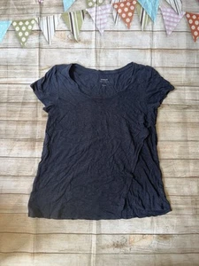 PUREJILL GR. S DUNKELBLAU/GRAU KURZARM TOP - Bild 1 von 3