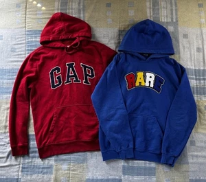 Sudadera con Capucha Gap Roja Manga Larga Logo Streetwear Hype Talla M y Rara Azul Sudadera con Capucha Paquete - Imagen 1 de 24