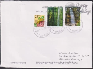 Mailed cover with stamps Waterfalls Bee from US USA avdpz - Picture 1 of 1