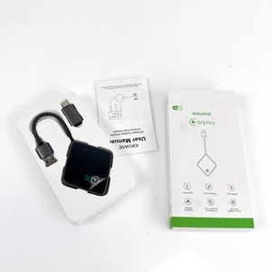 Wireless-CarPlay-Adapter for Apple iPhone, KIKIJANE Mini Car Play Adapter - Picture 1 of 6