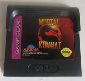 Sega Game Gear Game Mortal Kombat 2 1994 Tested Works Great No Box Gamegear EUC