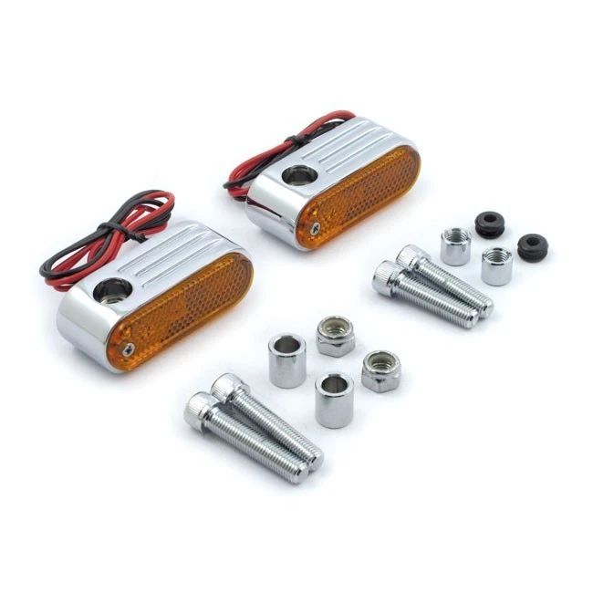 Longue, flèches chromées lentille ambre df - Photo 1/1