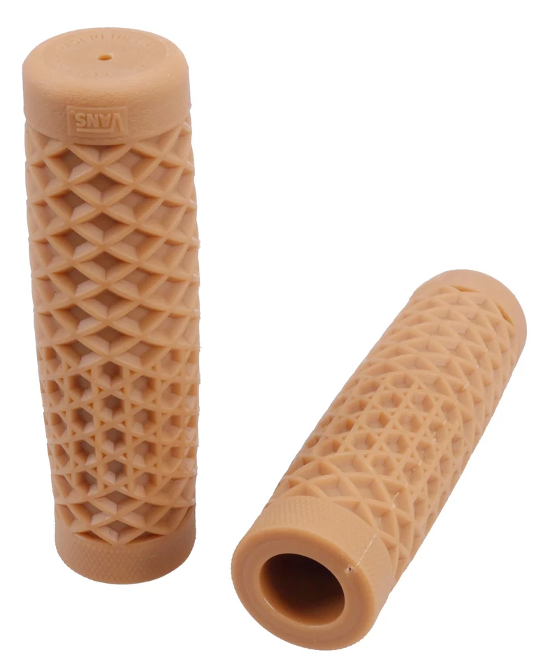 Cult Vans closed end beach cruiser bicycle grips 124mm GUM - Image 1 of 1