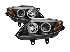 Faros proyectores halo Spyder Auto 5029676 para 03-08 BMW Z4 (marco negro) - Imagen 1 de 6